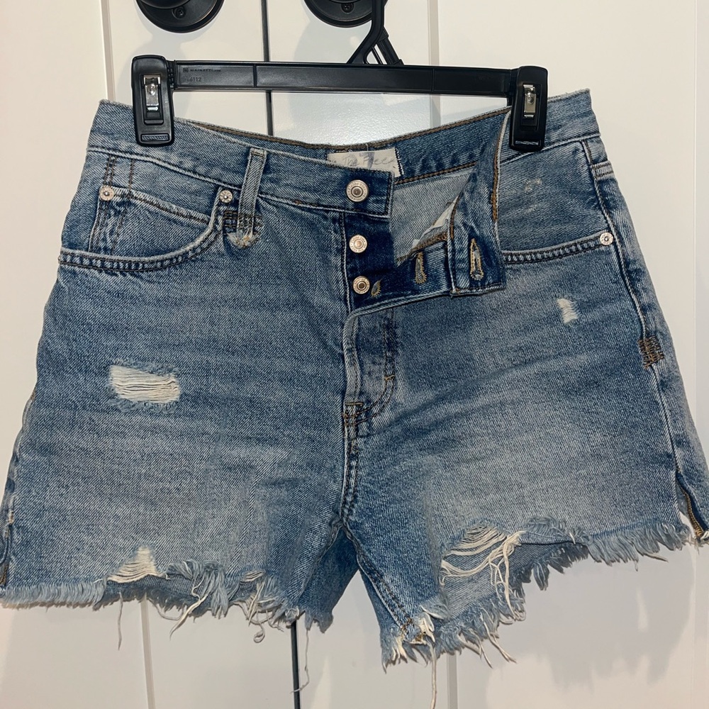 Free People MidWash Shorts - Picture 3 of 4